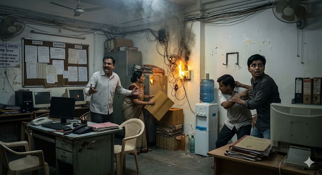 Fire Hazard Building